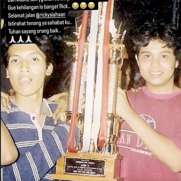 Desta Mahendra Kenang 33 Tahun Persahabatan dengan Gitaris Seringai Ricky Siahaan