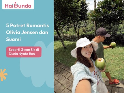 5 Potret Romantis Olivia Jensen dan Suami, Seperti Gwan Sik di Dunia Nyata Bun
