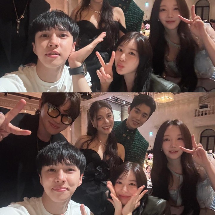 <p>Meski pernikahan Ailee berlangsung tertutup, banyak foto beredar di media sosial menunjukkan kemeriahan acara. Foto-foto ini banyak dibagikan oleh sahabat Ailee yang datang, Bunda. Beberapa di antaranya adalah penyanyi yang turut menyumbangkan suara mereka di pesta pernikahan. (Foto: Instagram @chaestival_)</p>