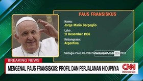 VIDEO: Mengenal Paus Fransiskus, Profil dan Perjalanan Hidupnya