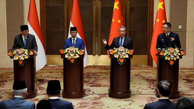 Indonesia dan China akan menggelar pertemuan yang melibatkan Menteri Luar Negeri dan Menteri Pertahanan kedua negara.