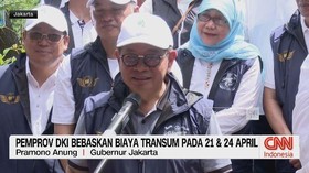 VIDEO: Pemprov DKI Bebaskan Biaya Transum Pada 21 & 24 April