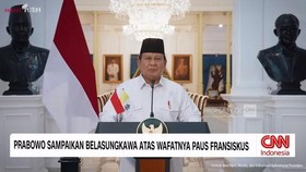VIDEO: Prabowo Sampaikan Belasungkawa Atas Wafatnya Paus Fransiskus