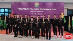 Jadwal Siaran Langsung Indonesia vs Inggris di Sudirman Cup 2025