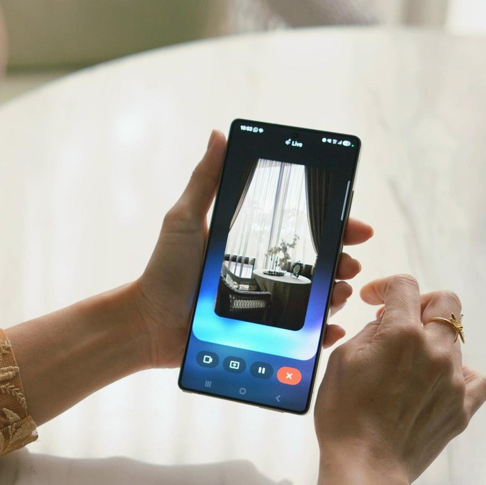 Cara menggunakan fitur Gemini Live di Samsung Galaxy S25 Series