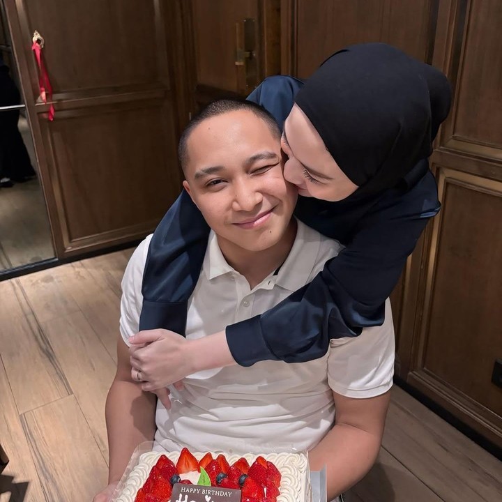 <p>Melody sendiri kerap mengunggah potret kebersamaannya dengan sang suami. Belum lama ini, Melody bahkan turut merayakan ulang tahun Hanif. (Foto: Instagram: @melodylaksani92)</p>