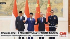 VIDEO: Menhan & Menlu RI Gelar Pertemuan 2+2 dengan Tiongkok