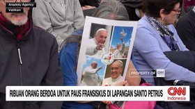 VIDEO: Paus Fransiskus Ingin Dimakamkan di Basilika Santa Maggiore