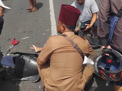Pelajar SMP Tulungagung Tewas Setelah Motor Oleng Lalu Terlindas Truk