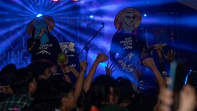 FOTO: Sukatani Manggung Peringatan Hari Bumi di Pegunungan Kendeng