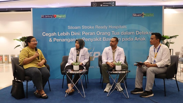 Siloam Jantung Diagram menggelar Parenting Health Talk bertema Cegah Lebih Dini: Peran Orang Tua dalam Deteksi & Penanganan Penyakit Bawaan pada Anak