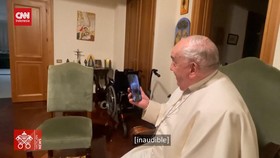 VIDEO: Momen Paus Fransiskus Telepon Paroki Gaza Berikan Dukungan