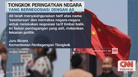 VIDEO: Tiongkok Ingatkan Negara-Negara yang Bernegosiasi dengan AS