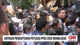 VIDEO: Antusiasme Pendaftaran Petugas PPSU 2025