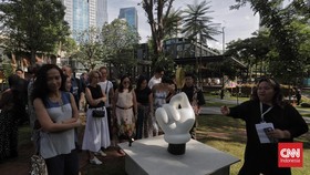 FOTO: Menikmati Koleksi 25 Galeri dalam Art Jakarta Gardens 2025