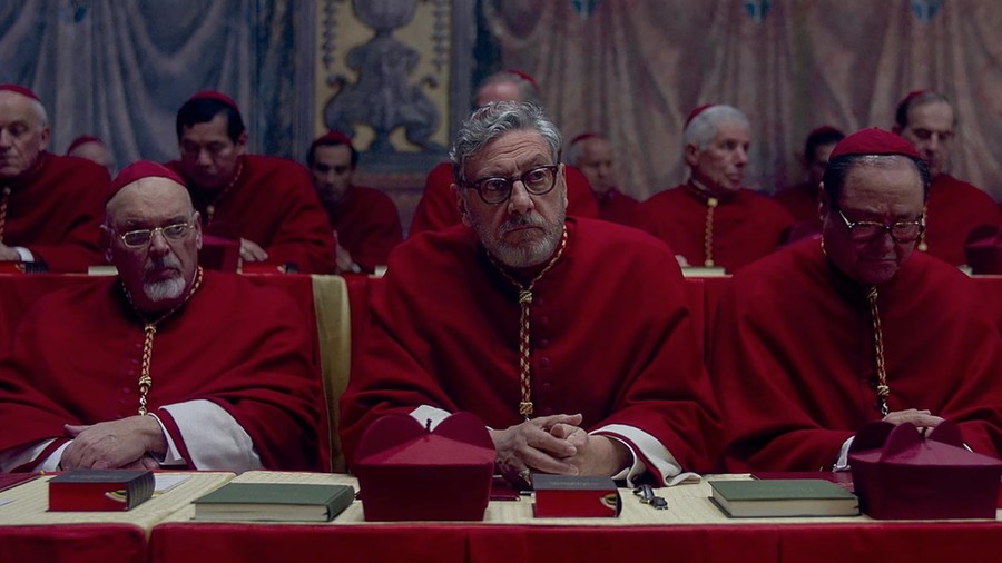 Conclave Cuplikan adegan di film Conclave.