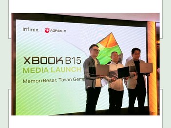 Infinix Perkenalkan XBOOK B15: Laptop Pintar dengan Harga Terjangkau
