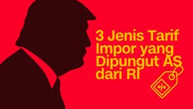 INFOGRAFIS: 3 Jenis Tarif Impor yang Dipungut AS dari RI