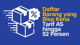 INFOGRAFIS: Daftar Barang RI yang Bisa Kena Tarif AS hingga 52 Persen