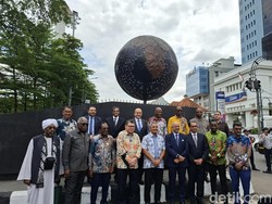 20 Delegasi Uni Afrika Kenang 70 Tahun KAA di Bandung