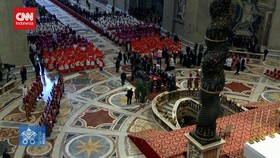 VIDEO: Momen Jenazah Paus Fransiskus Dipindah ke Basilika Santo Petrus
