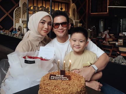 Citra Kirana Dapat Kejutan Ultah Romantis dari Rezky Aditya dan Sang Putra, Intip Momen Manisnya