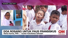 VIDEO: Doa Rosario Untuk Paus Fransiskus