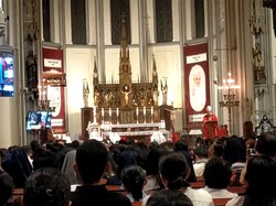 Video: Suasana Khidmat Misa Requiem Paus Fransiskus di Gereja Katedral