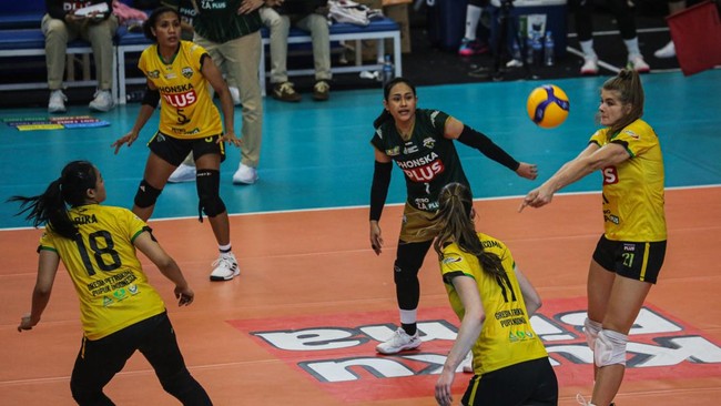 Megawati Main, Petrokimia Rebut Peringkat 3 Gresik Petrokimia Pupuk Indonesia berhasil menyegel peringkat ketiga terbaik Proliga 2025 usai mengalahkan Jakarta Electric PLN, Sabtu (10/5).