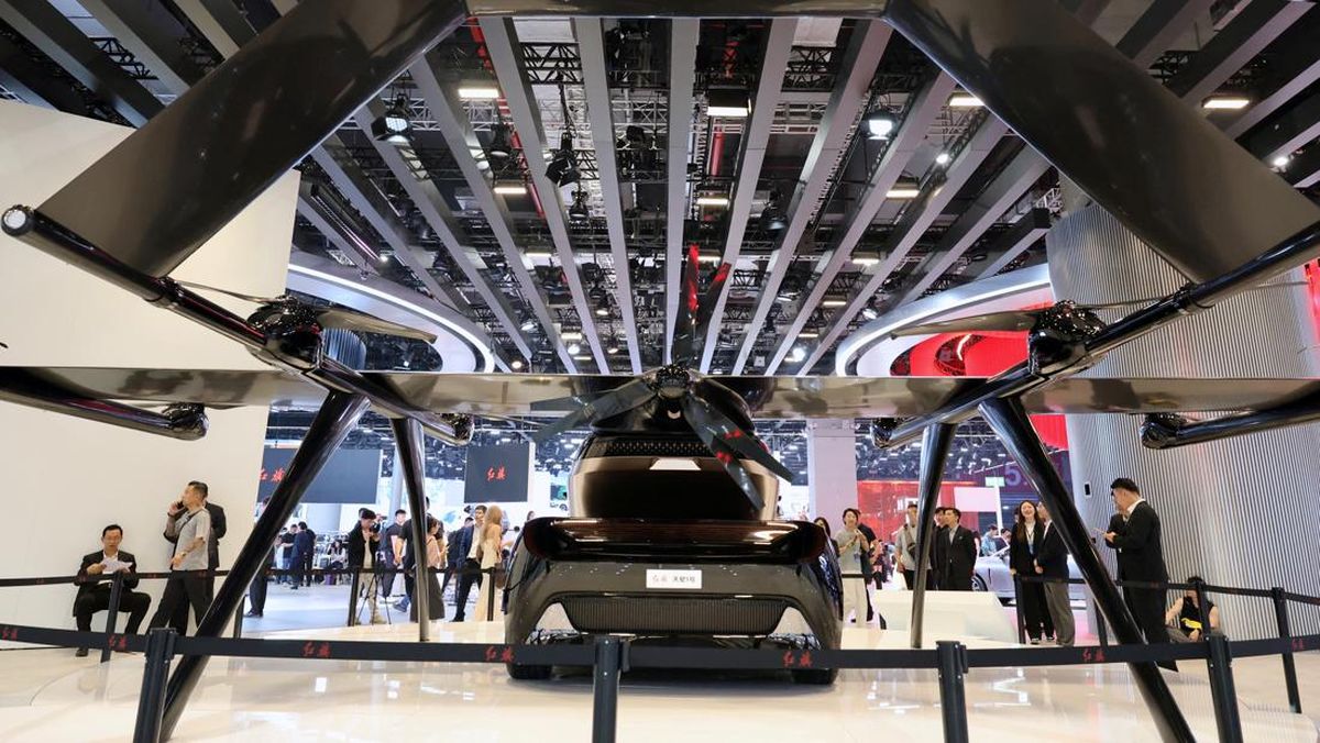 FOTO: Bertabur Mobil Canggih di Shanghai Auto Show 2025