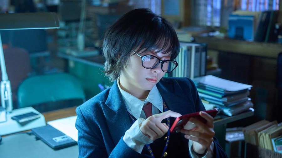 Nine Puzzles Kim Da Mi di drama Korea Nine Puzzles. Tayang di Disney+ Hotstar mulai 21 Mei 2025.