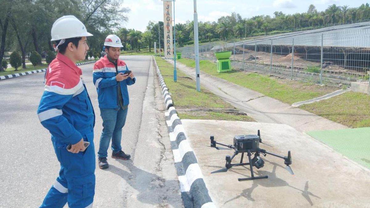 Pertamina NRE Pionir Gunakan AI dan Drone untuk Jaga Keandalan PLTS