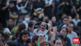 FOTO: Misa Requiem Paus Fransiskus di Gereja Katedral Jakarta