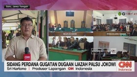 VIDEO: Sidang Perdana Gugatan Dugaan Ijazah Palsu Jokowi