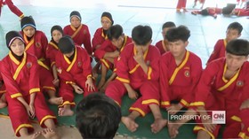 Tapak Suci Gembleng Fisik Jelang Kejuaraan Silat CNN Indonesia 2025