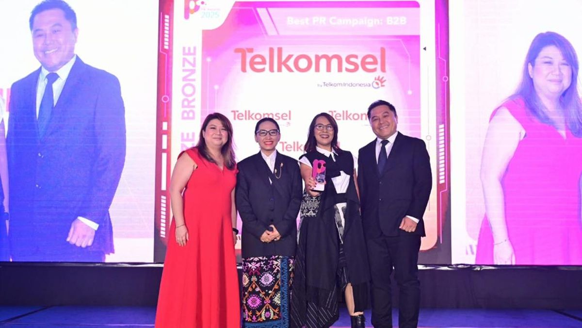 Kampanye #PastiAdaSolusi Telkomsel Raih Penghargaan PR Awards 2025
