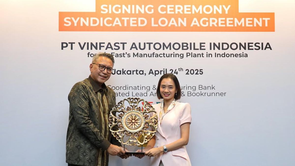 BNI Pimpin Kredit Sindikasi untuk Pabrik VinFast di Indonesia