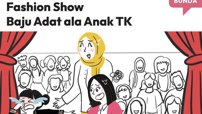 Fashion Show Baju Adat ala Anak TK