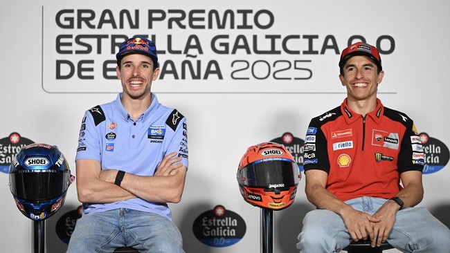 Mental Alex Lebih Kuat Ketimbang Marquez Pengamat MotoGP Carlo Pernat menyebut mental bertarung Alex Marquez lebih kuat ketimbang pembalap Ducati, Marc Marquez, usai menang MotoGP Spanyol.