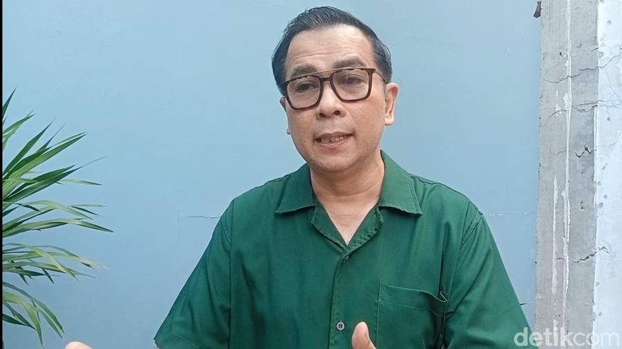 krisna mukti Krisna Mukti saat ditemui di kawasan transmedia.