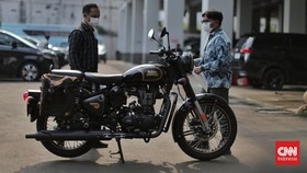 FOTO: Penampakan Motor Royal Enfield Ridwan Kamil Disita KPK
