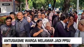 VIDEO: Antusiasme Warga Melamar Jadi PPSU