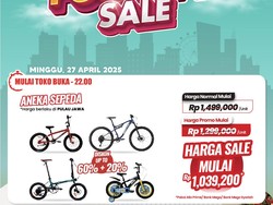Cari Sepeda? Besok ke Transmart Full Day Sale, Lagi Diskon Gede-gedean