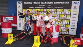 Fadillah Arbi Juara Race Pertama AP 250, Indonesia Kuasai ARRC 2025