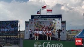 Adenanta Putra Gemilang di ARRC 2025, Start ke-8 Berakhir Jadi Juara