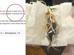 Jijik! Ibu Hamil Ini Temukan Bangkai Tikus Saat Makan Salad
