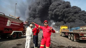 Ledakan Dashyat di Iran Diduga dari Tangki Bahan Bakar