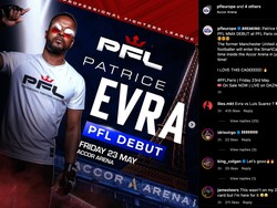 Patrice Evra Tantang Luis Suarez Bertarung di Arena MMA
