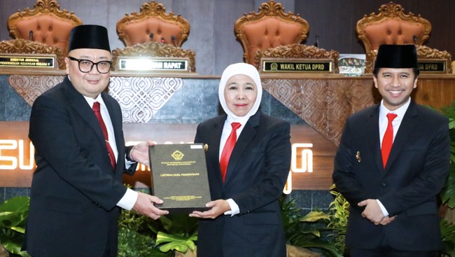Capaian kali ini menjadi Opini Wajar Tanpa Pengecualian (WTP) ke-10 yang diraih Pemprov Jatim secara berturut-turut sejak tahun 2015.