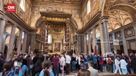 VIDEO: Rute Perjalanan Jenazah Paus Fransiskus ke Santa Maria Maggiore